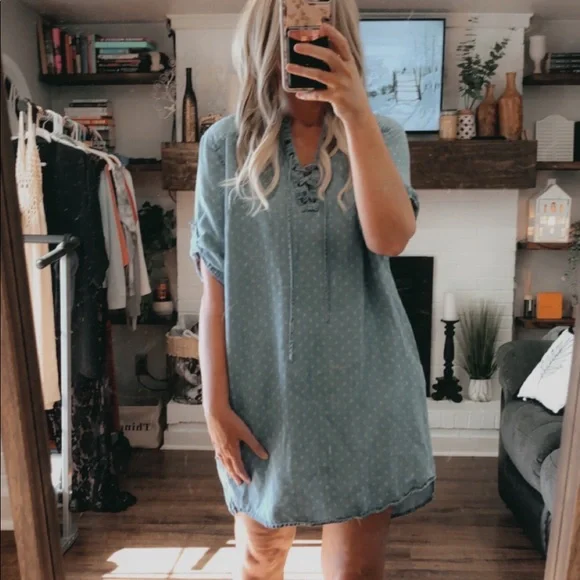 PHILOSOPHY Tencel Denim dress